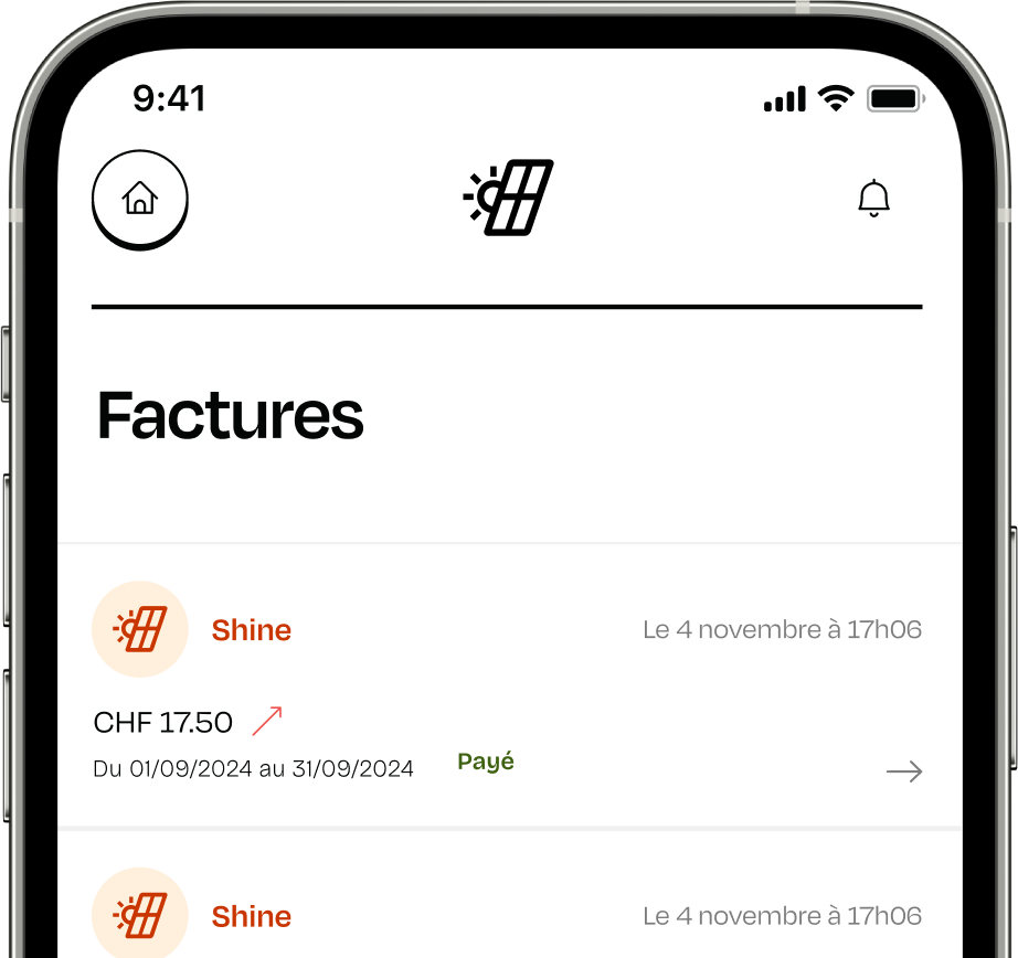 application mobile