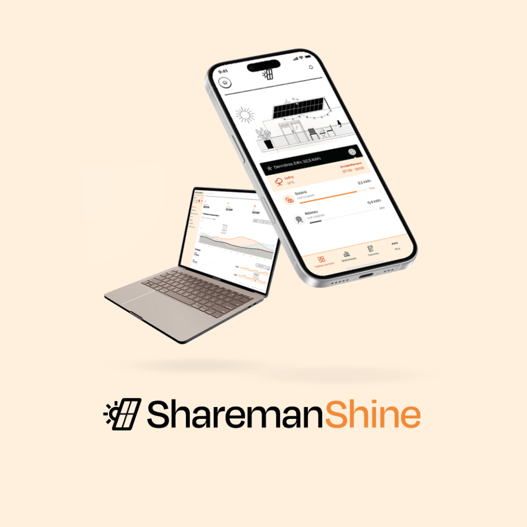 Simplifiez la gestion RCP solaire de vos immeubles avec SharemanShine : monitoring, décompte, facturation et transparence pour propriétaires, régies et locataires.